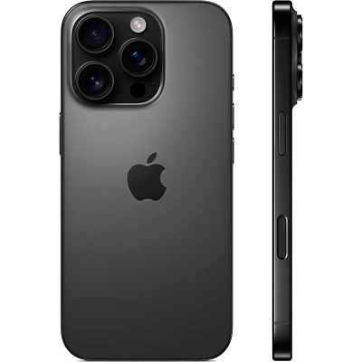 Смартфон Apple iPhone 16 Pro Max (eSIM) 512 ГБ черный титан