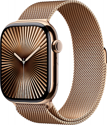 Смарт-часы Apple Watch Series 10, 46 мм цвет Gold